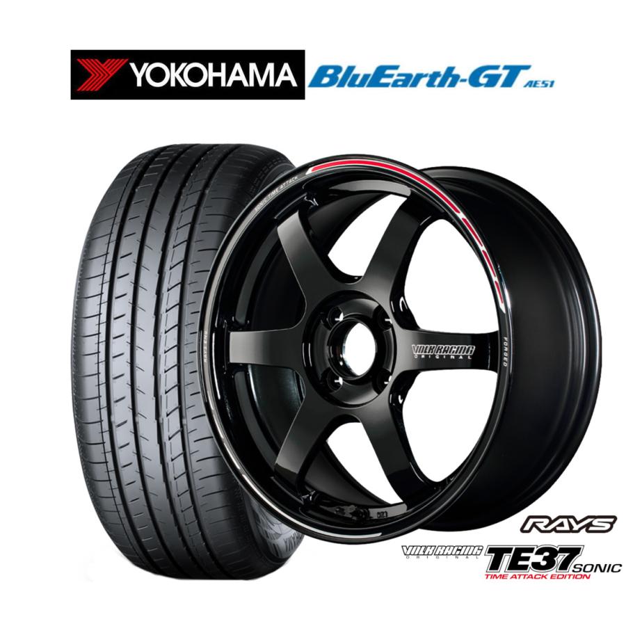 RAYS サマータイヤ ホイール4本セット レイズ ボルクレーシング TE37 