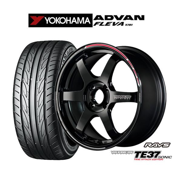 RAYS サマータイヤ ホイール4本セット レイズ ボルクレーシング TE37 