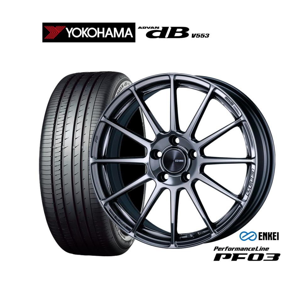 エンケイ ホイールタイヤ セット 4本 225/40R18 【公式通販】