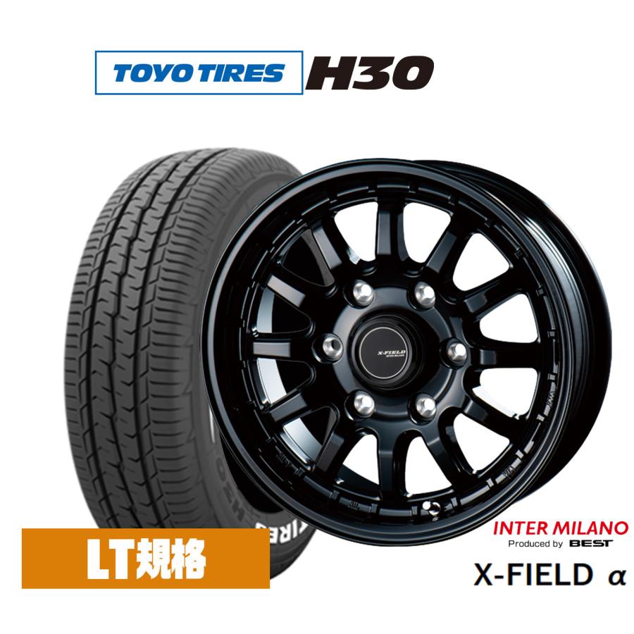 送料込★Xフィールド+トーヨーA/TⅢ　195/80R15★ハイエース・レジアス 送料込☆Xフィールド+トーヨーA/TⅢ 195/80R15☆ハイエース・レジアス