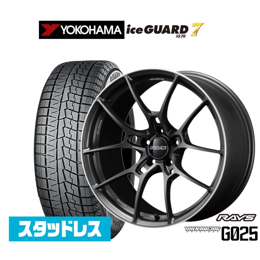 RAYS スタッドレスタイヤ ホイール4本セット レイズ ボルクレーシング 