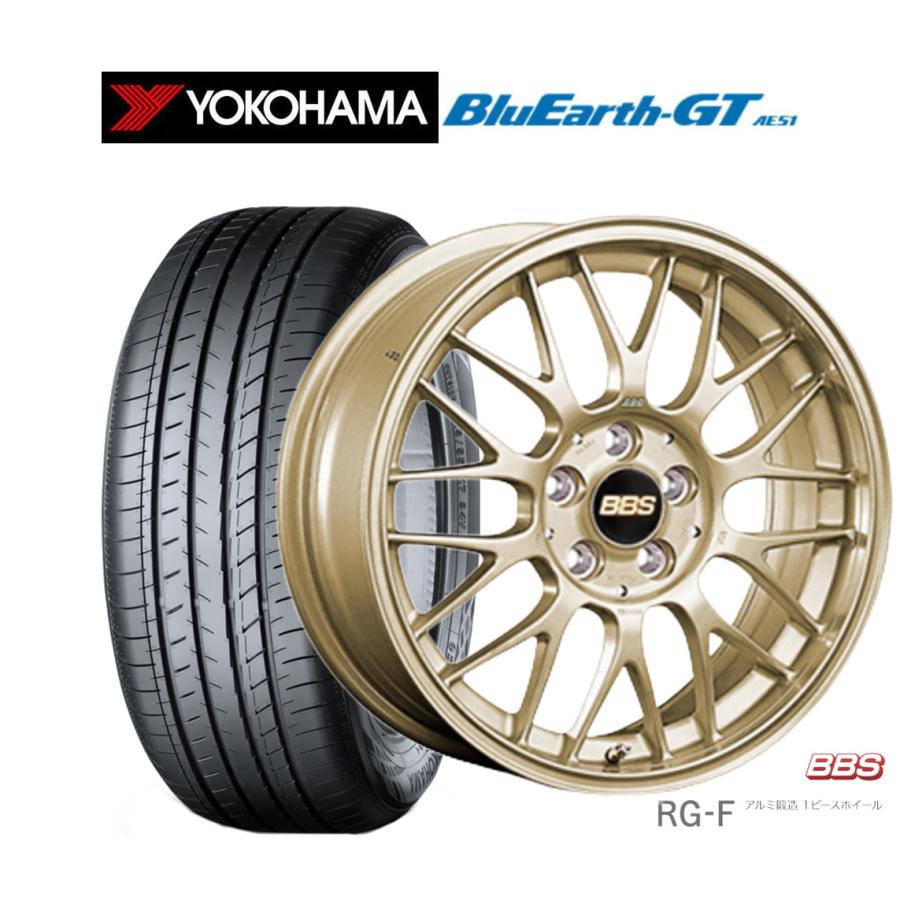 BBS サマータイヤ ホイール4本セット JAPAN RG-F ヨコハマ BluEarth 