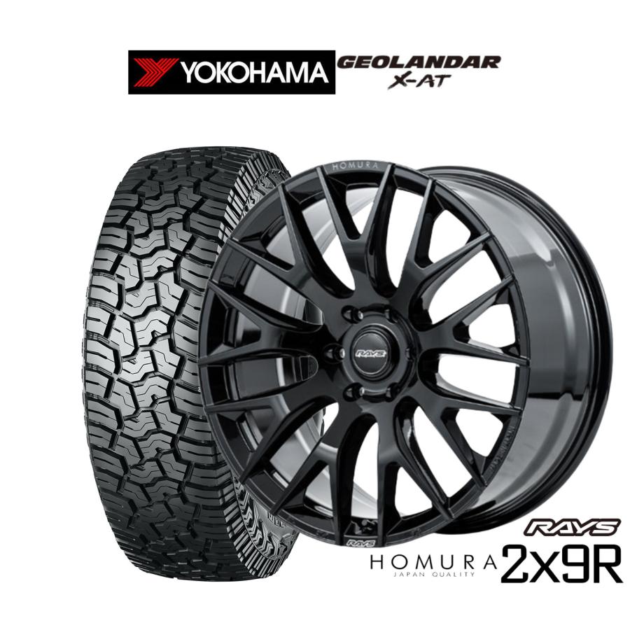 RAYS オフロードタイヤ ホイール4本セット レイズ HOMURA ホムラ