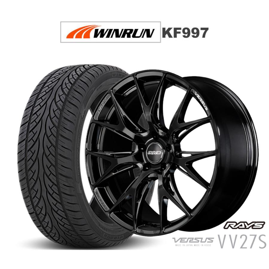 RAYS サマータイヤ ホイール4本セット レイズ ベルサス VV27S WINRUN 