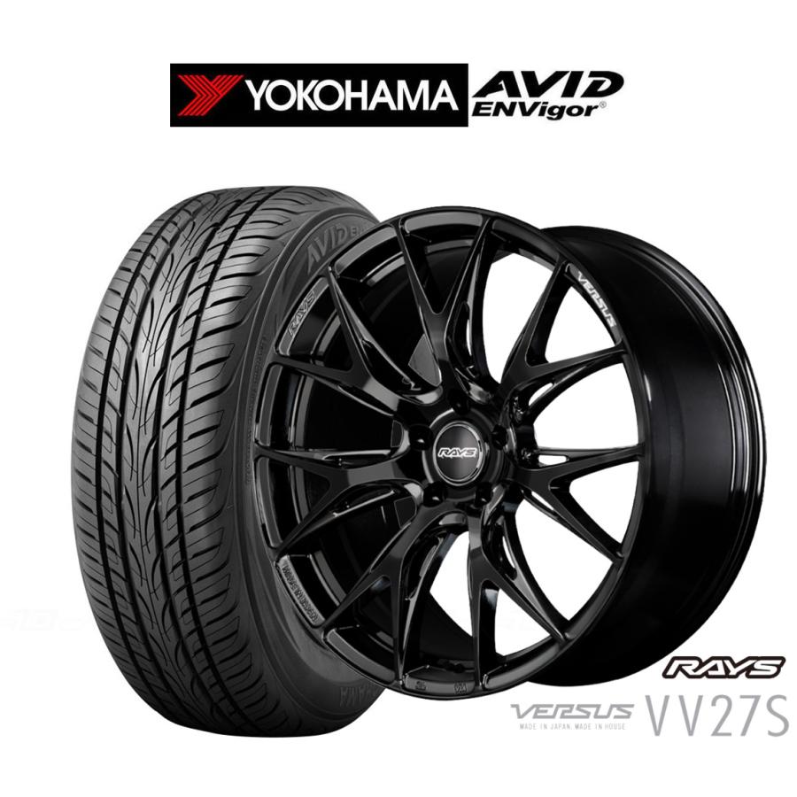 RAYS サマータイヤ ホイール4本セット レイズ ベルサス VV27S ヨコハマ 