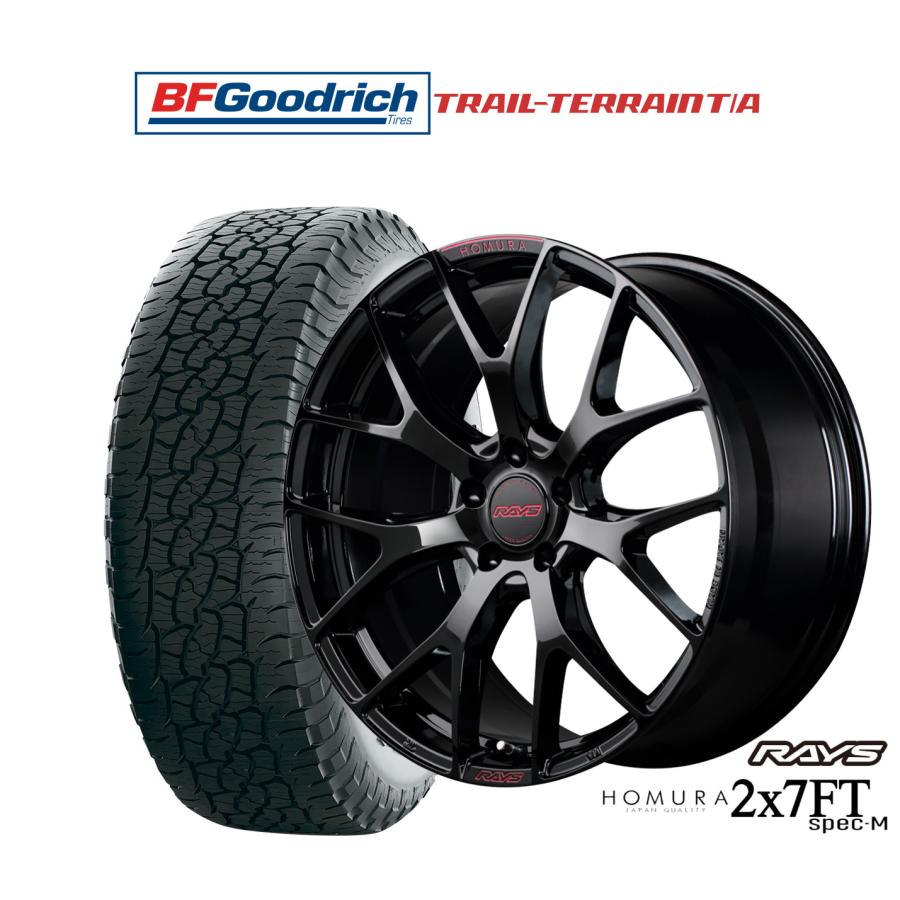 サマータイヤ ホイール4本セット レイズ HOMURA ホムラ 2×7 FT SPEC-M  