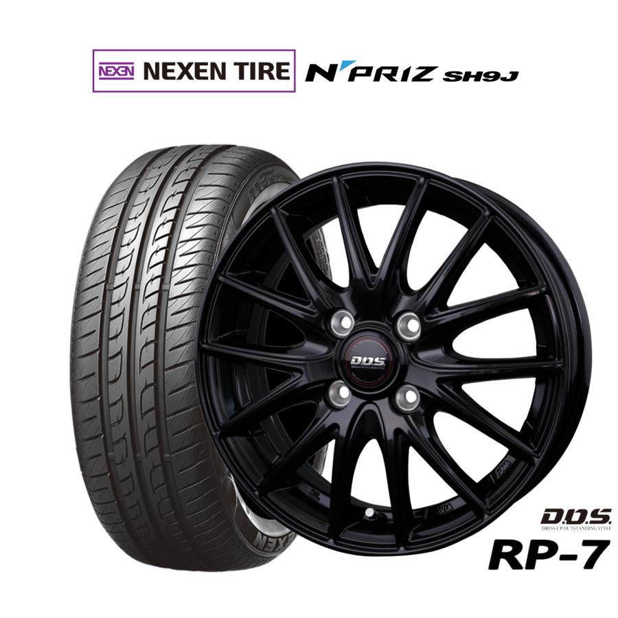 サマータイヤ ホイール4本セット BADX D,O,S(DOS) RP-7 NEXEN ネクセン 