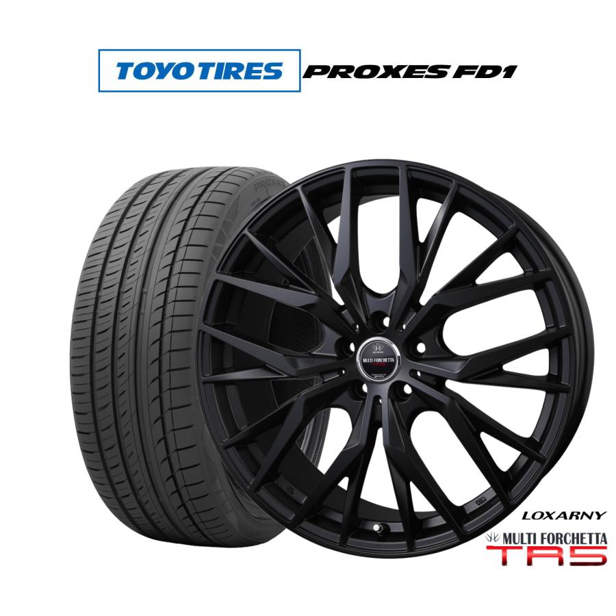 ロクサーニ 225/40r19 タイヤホイール 4本セット サマータイヤ
