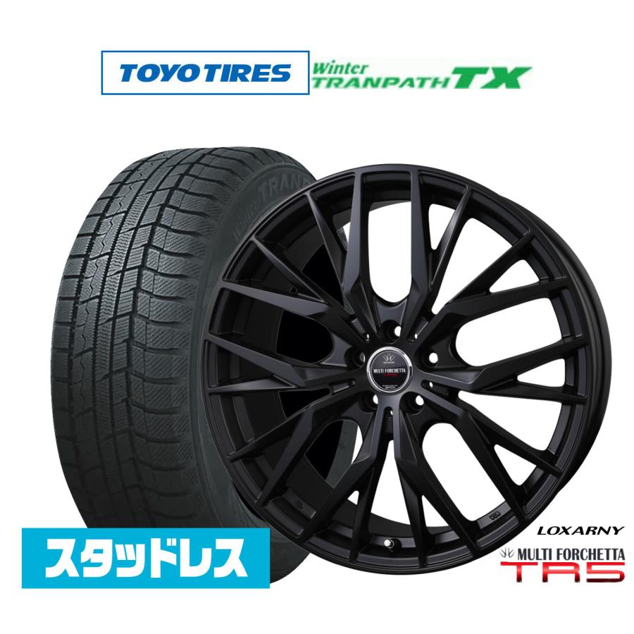 スタッドレスタイヤ ホイール4本セット BADX ロクサーニ マルチ  