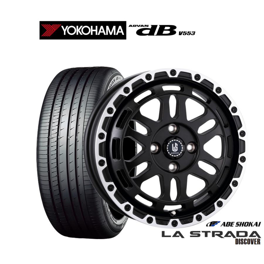 サマータイヤ ホイール4本セット 阿部商会 ラ・ストラーダ