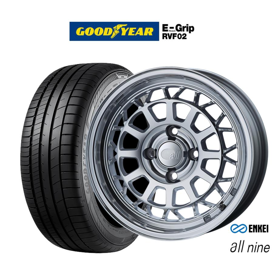 ENKEI 15インチホイールセット 175/65R15 ENKEI（エンケイ） サマータイヤ ホイール4本セット all-nine(オール