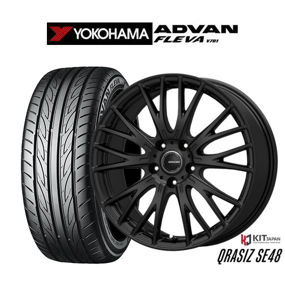 サマータイヤ ホイール4本セット コーセイ クレイシズ SE48 ヨコハマ 