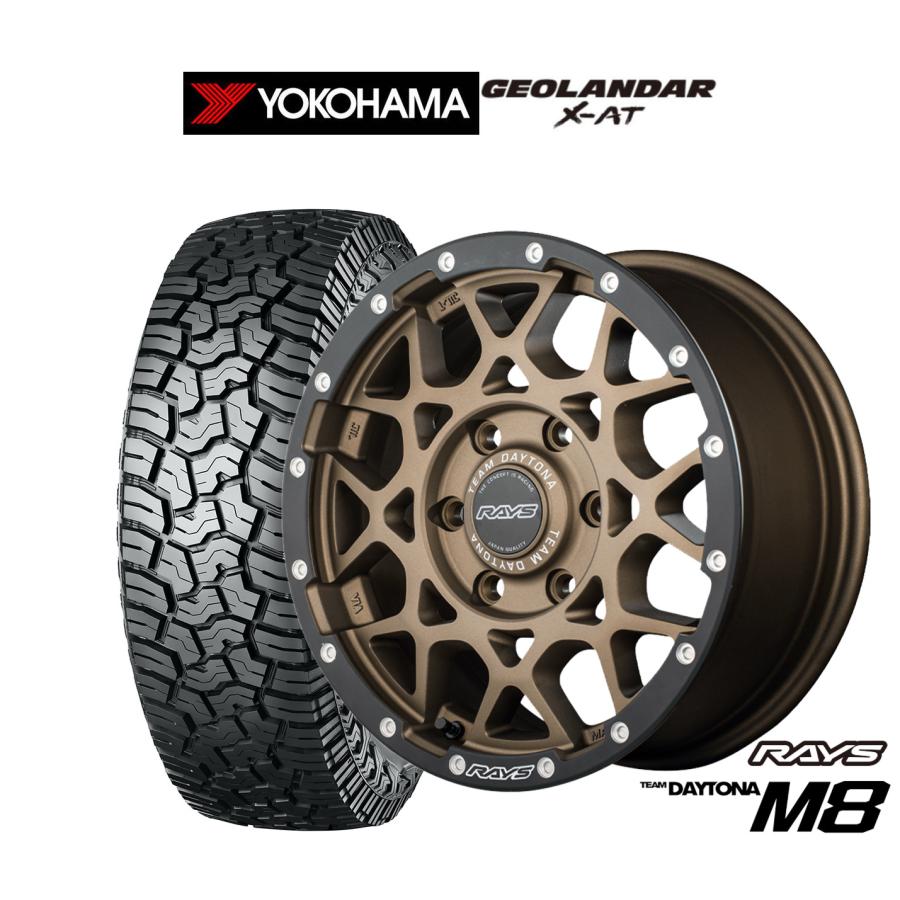 RAYS オフロードタイヤ ホイール4本セット レイズ チームデイトナ M8