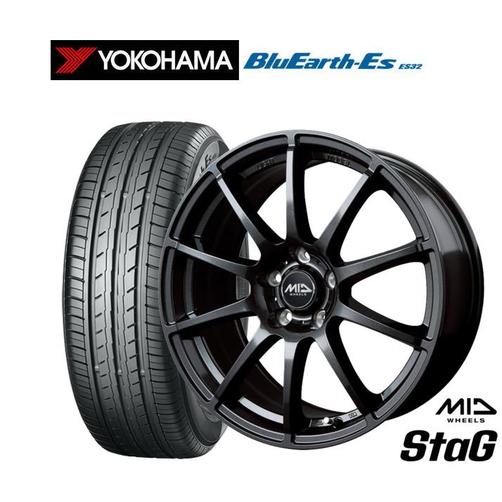 サマータイヤ ホイール4本セット MID ホイールズ スタッグ