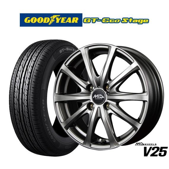 グッドイヤー GT-エコ ステージ 165/65R15 81S サマータイヤのみ・送料
