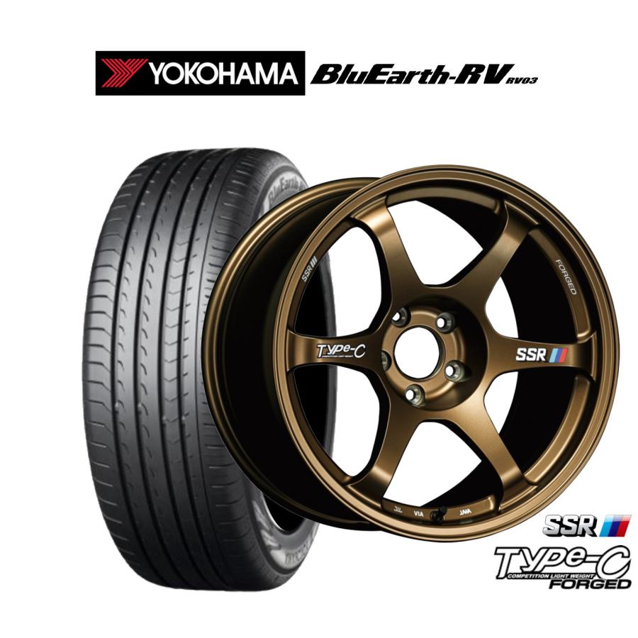 SSR サマータイヤ ホイール4本セット タナベ SSR Type-C FORGED