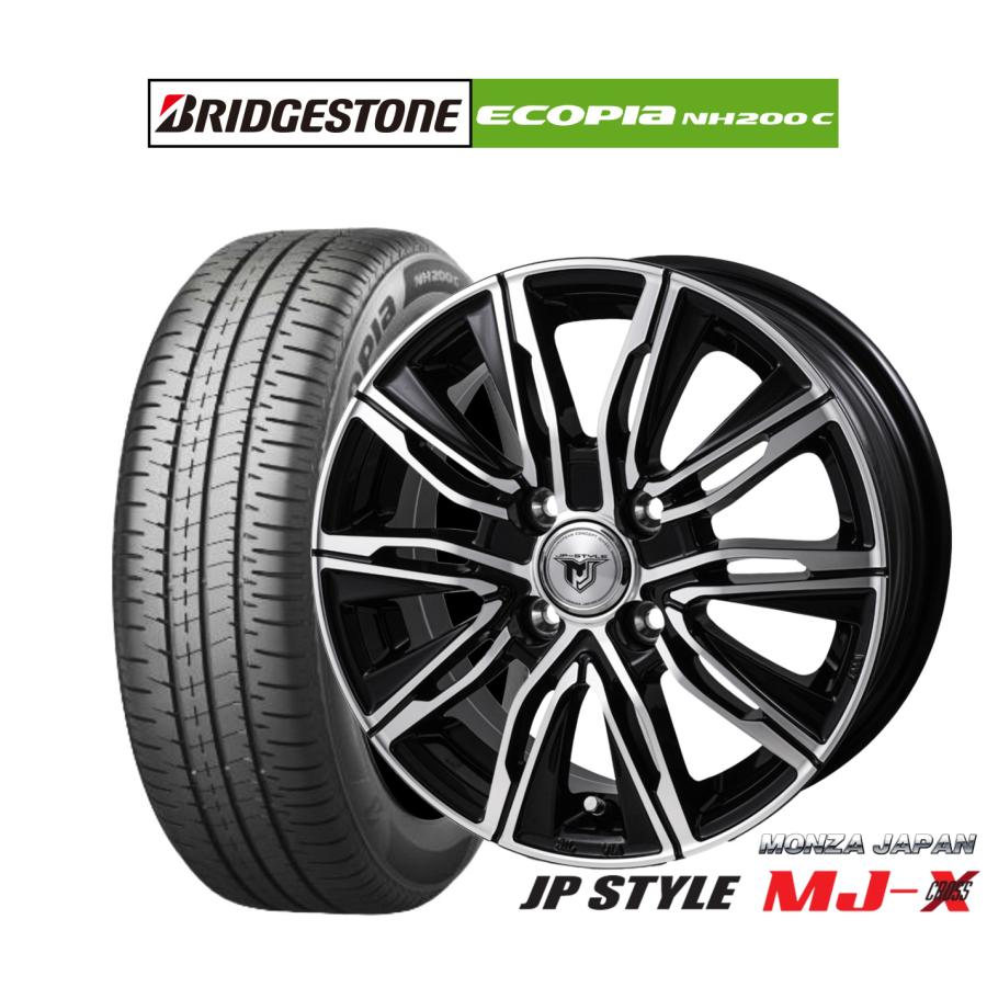 サマータイヤ ホイール4本セット モンツァ JP STYLE MJ-X ブリヂストン