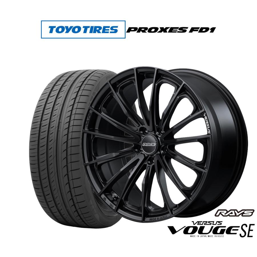 送料込み‼️TOYO✨245/45R20 RAYS VERSUS RAYS サマータイヤ ホイール4本セット レイズ ベルサス ヴォウジェ SE