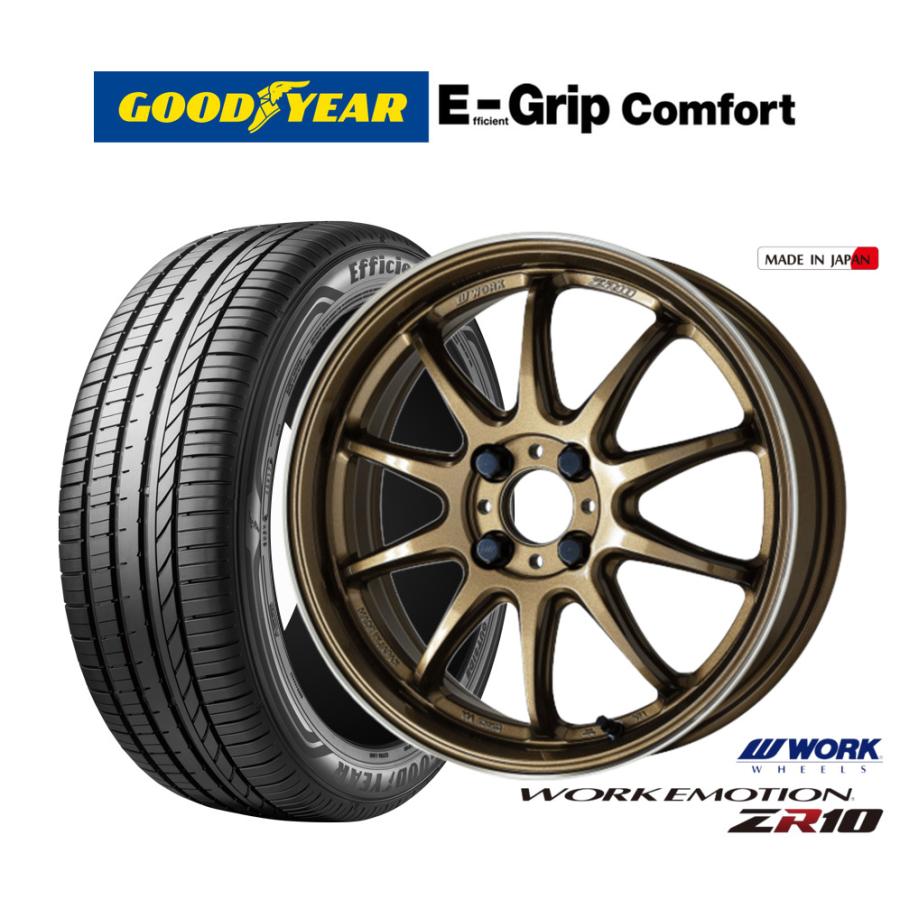 WORK サマータイヤ ホイール4本セット ワーク エモーション ZR10 