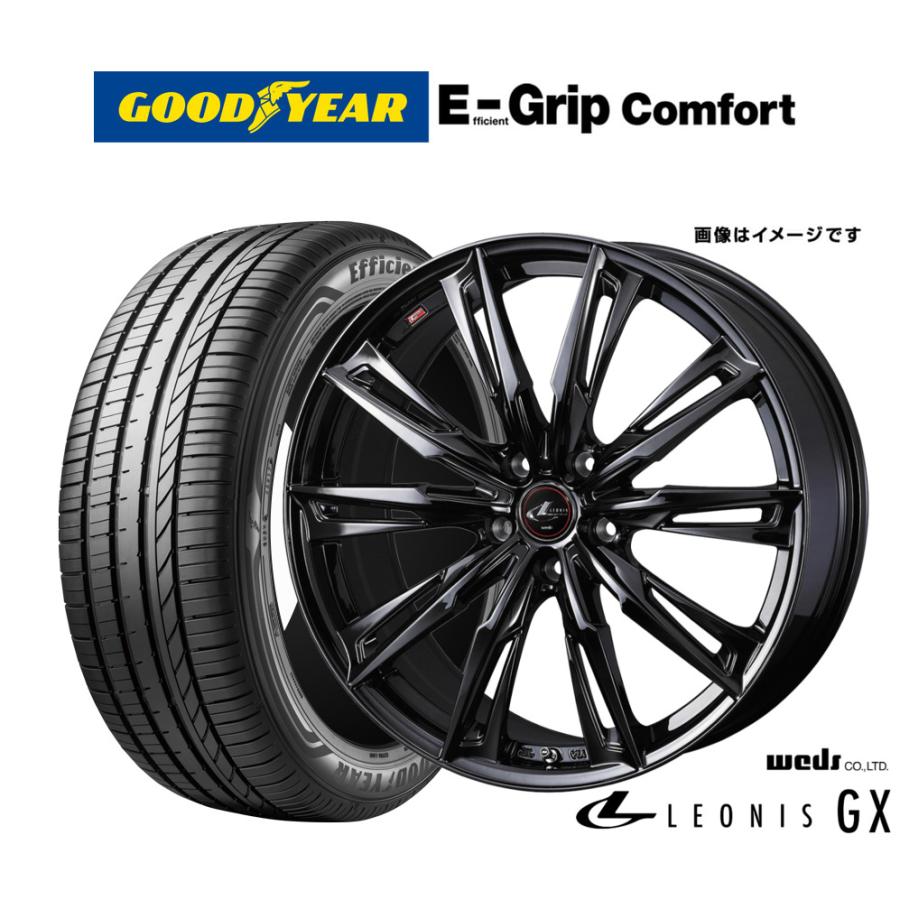 WEDS（ウェッズ） サマータイヤ ホイール4本セット レオニス GX BLACK