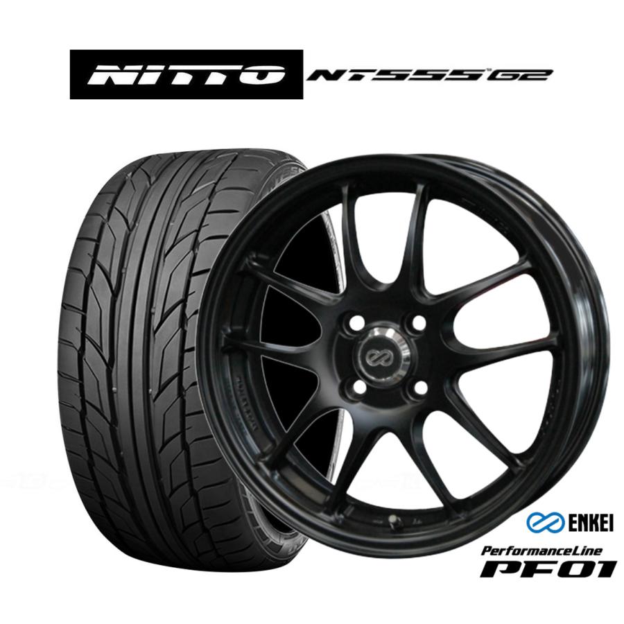 ENKEI（エンケイ） サマータイヤ ホイール4本セット PF01 NITTO NT555 