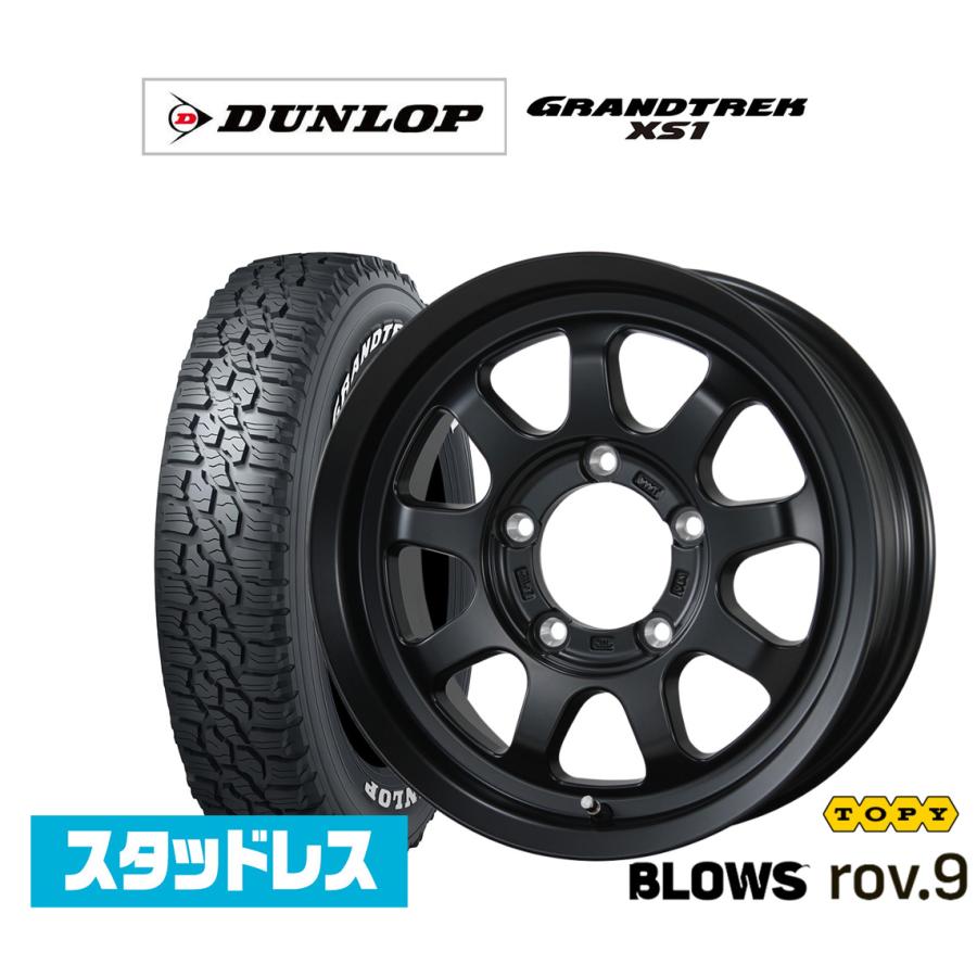 スタッドレスタイヤ ホイール4本セット トピー ブロウズ rov.9