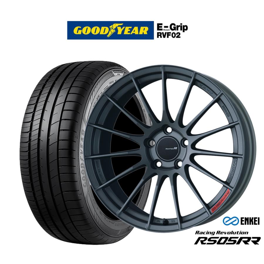ENKEI（エンケイ） サマータイヤ ホイール4本セット RS05RR 