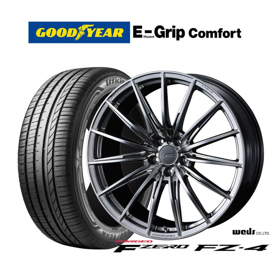 サマータイヤ ホイール4本セット ウェッズ F-ZERO FZ-4 グッドイヤー