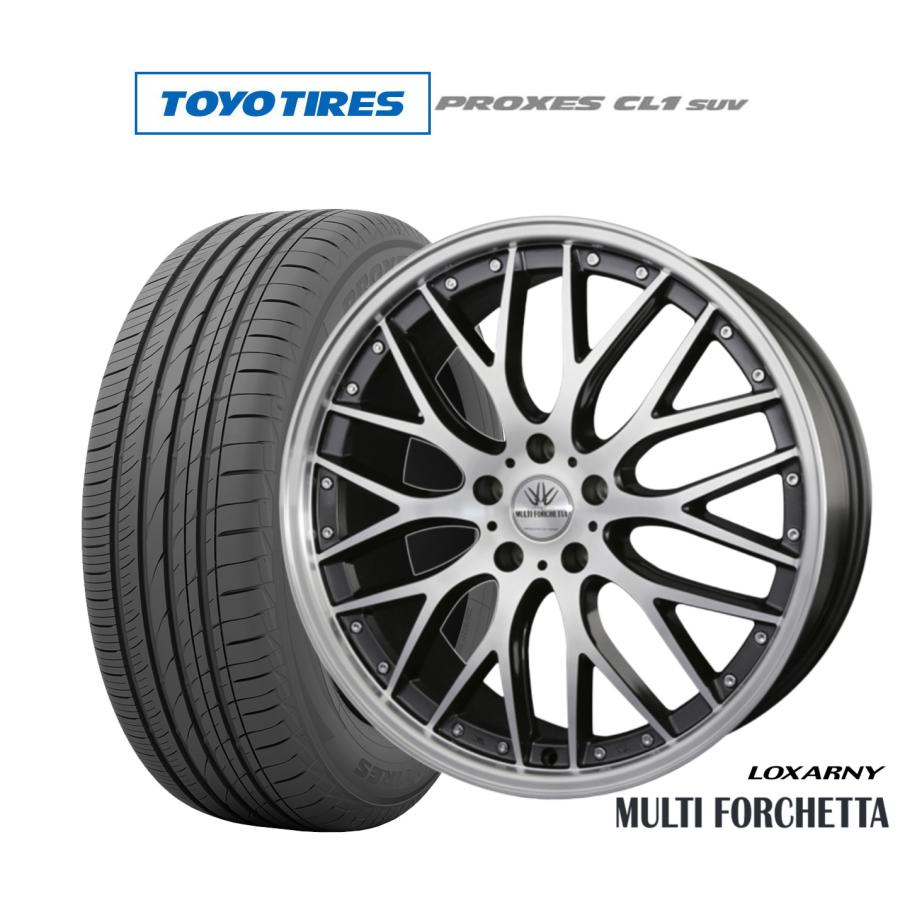 半額クーポン 通販 ロクサーニ マルチフォルケッタ ホイール4本セット プロクセス トーヨー サマータイヤ カーポートマルゼン Suv Paypayモール Proxes Cl1 Badx 235 55r18 ネット販売店 Richebois Ma