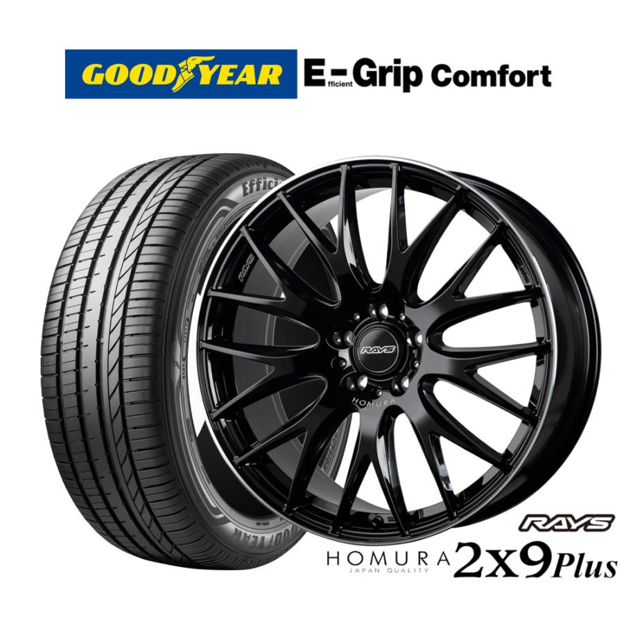 RAYS サマータイヤ ホイール4本セット レイズ HOMURA ホムラ 2×9 Plus 