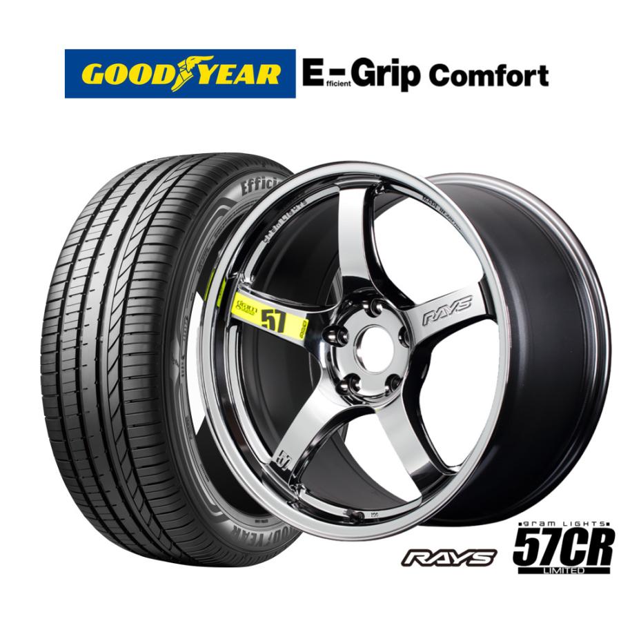 RAYS サマータイヤ ホイール4本セット レイズ グラムライツ 57 CR