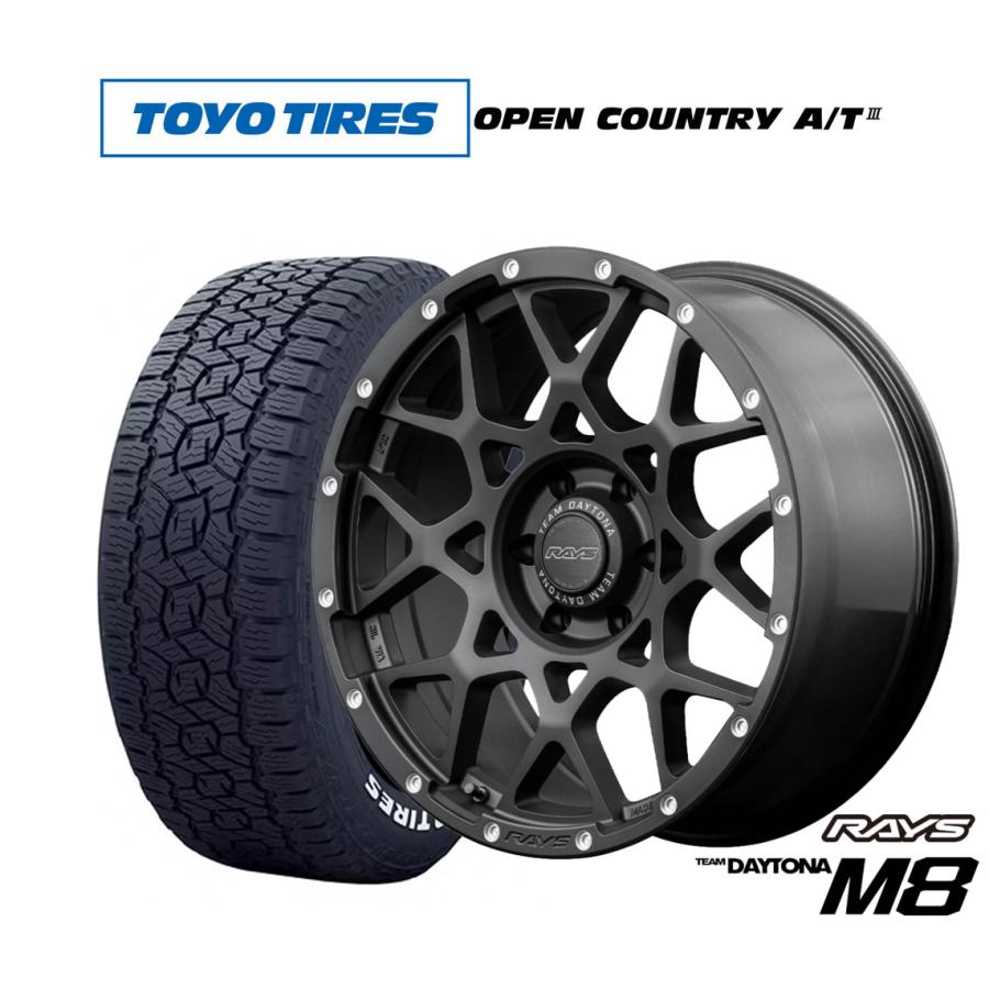 RAYS オフロードタイヤ ホイール4本セット レイズ チームデイトナ M8 