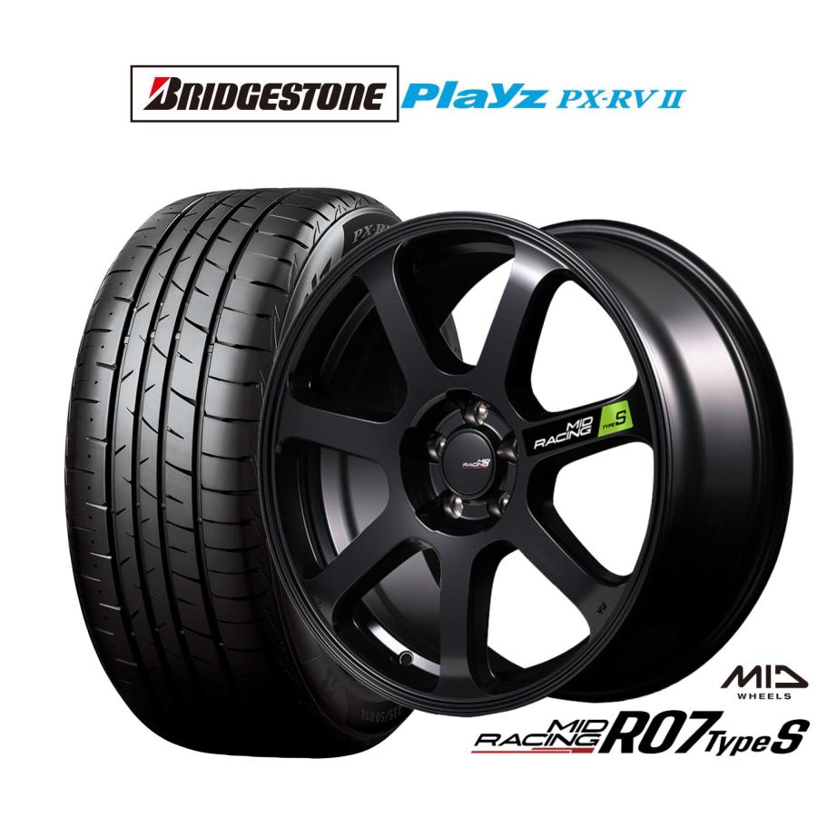 サマータイヤ ホイール4本セット MID レーシング R07 TypeS