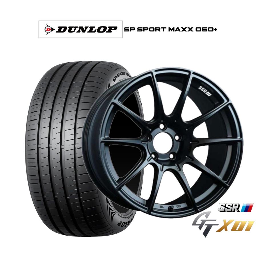 【送料込み】TANABE SSR GTX01 タイヤホイール4本セット SSR サマータイヤ ホイール4本セット タナベ SSR GT X01 ダンロップ SP