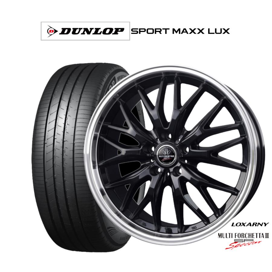 MULTI FORCHETTA II 　18インチタイヤホイールセット ロクサーニ サマータイヤ ホイール4本セット BADX マルチフォルケッタ