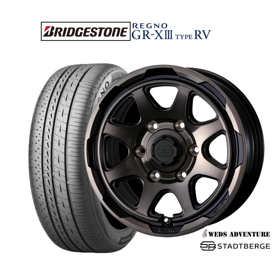 ブリジストン　レグノ18インチ サマータイヤ 4本セット　最終値下げです WEDS（ウェッズ） サマータイヤ ホイール4本セット アドベンチャー