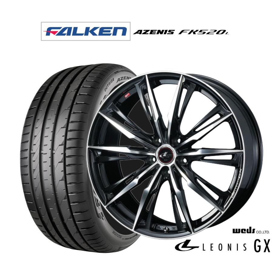 WEDS レオニス GX ホイール 245 40 R19セット WEDS（ウェッズ） サマータイヤ ホイール4本セット レオニス GX