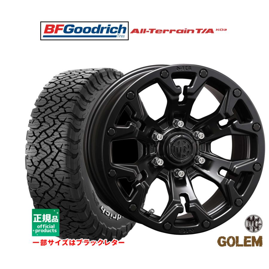 オフロードタイヤ ホイール4本セット クリムソン MG ゴーレム BFグッド