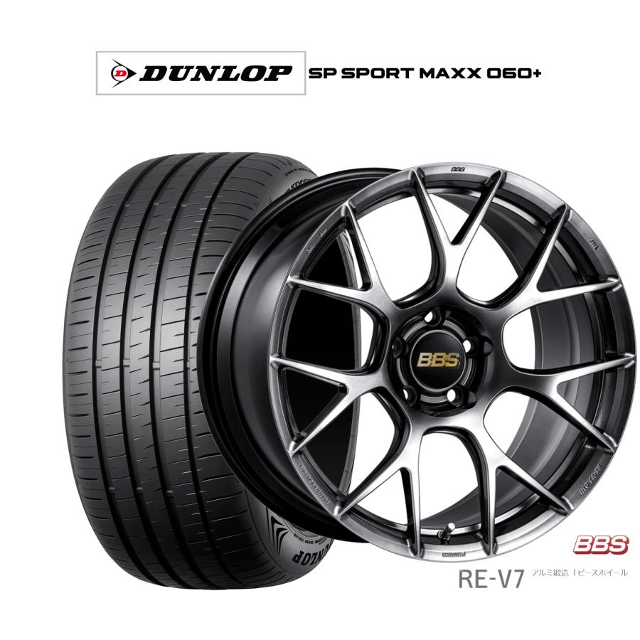 BBS サマータイヤ ホイール4本セット BBS JAPAN RE-V7 ダンロップ SP 