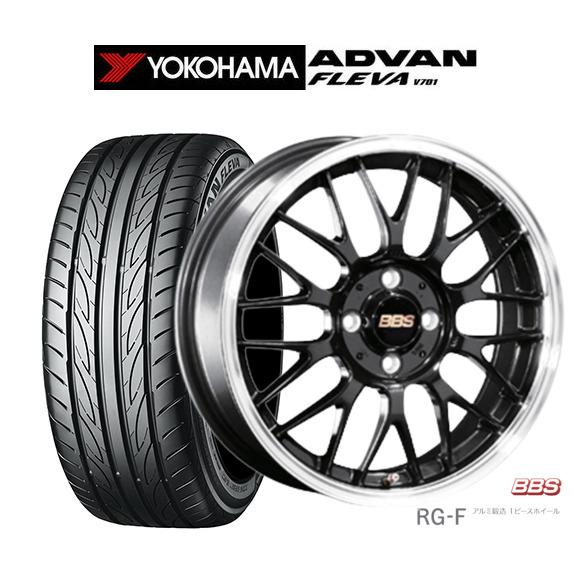 BBS サマータイヤ ホイール4本セット BBS JAPAN RG-F ヨコハマ ADVAN 