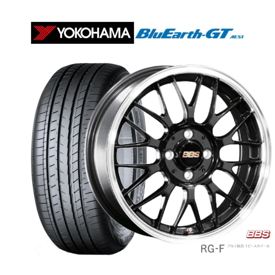 BBS サマータイヤ ホイール4本セット JAPAN RG-F ヨコハマ