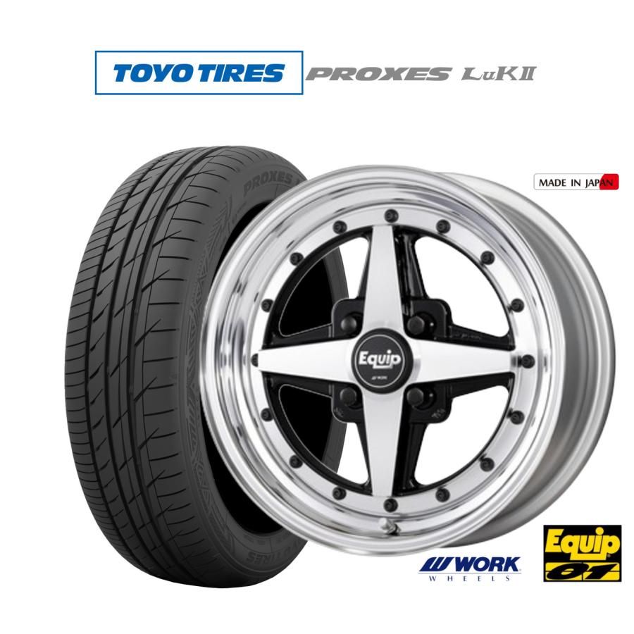 WORK サマータイヤ ホイール4本セット ワーク エクイップ 01 トーヨー  