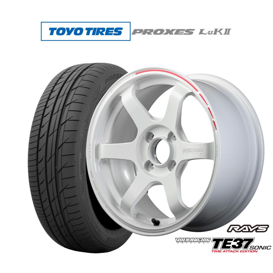 RAYS サマータイヤ ホイール4本セット レイズ ボルクレーシング TE37 