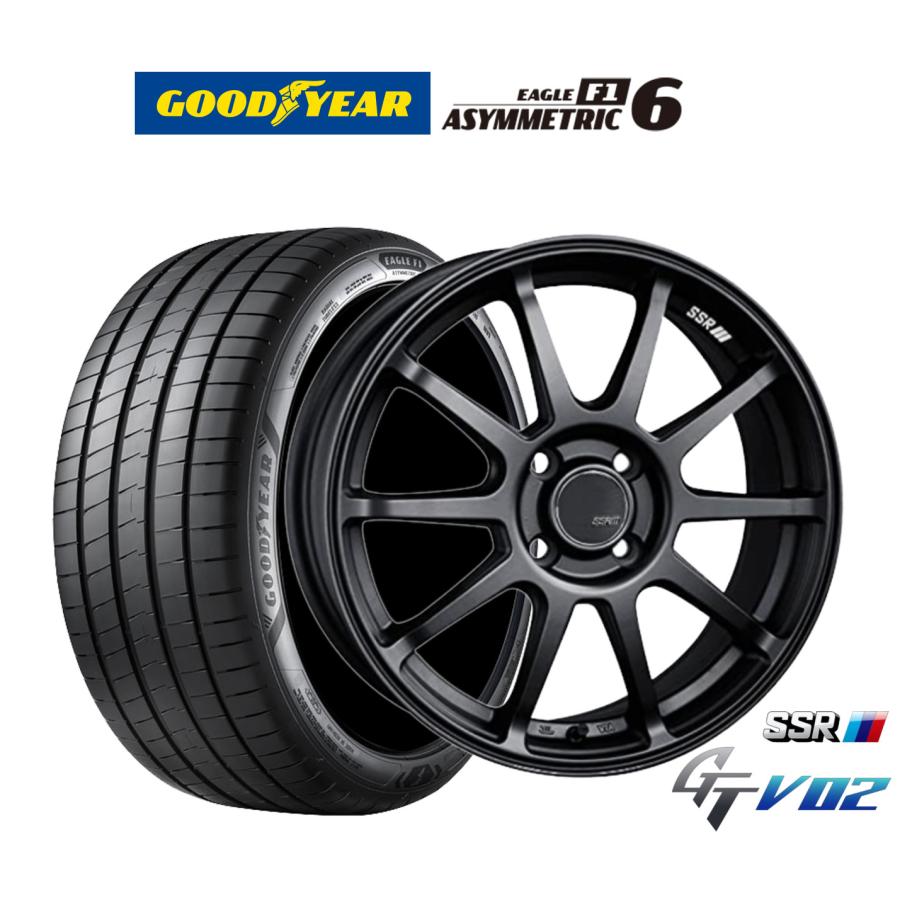 バリ山‼️タナベSSRⅢ 205/45/R17グッドイヤー2023年製2本セット SSR サマータイヤ ホイール4本セット タナベ SSR GT V02 グッドイヤー