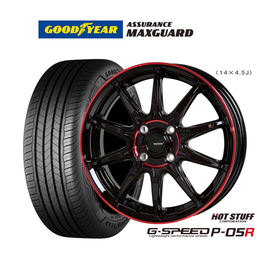 HOT STUFF（ホットスタッフ） サマータイヤ ホイール4本セット G.speed