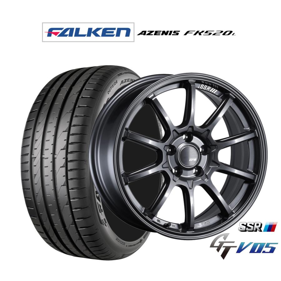 SSR サマータイヤ ホイール4本セット タナベ SSR GT V05 ファルケン 