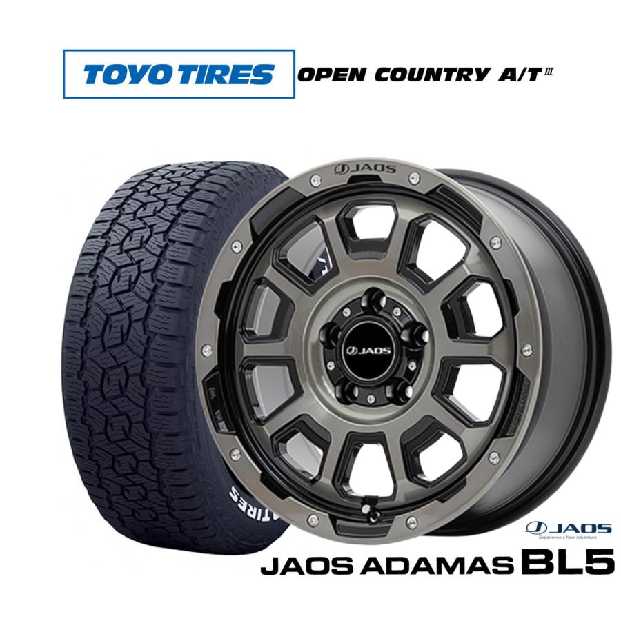 JAOS（ジャオス） オフロードタイヤ ホイール4本セット アダマス BL5