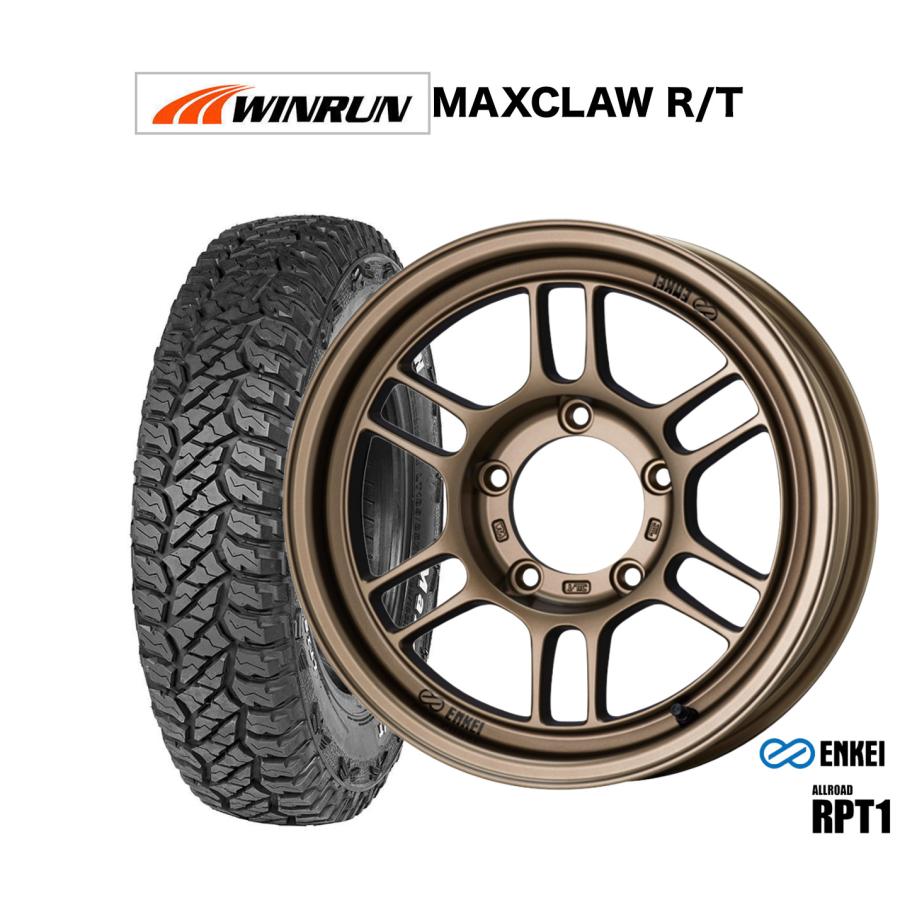 ENKEI（エンケイ） サマータイヤ ホイール4本セット RPT1 For JIMNY