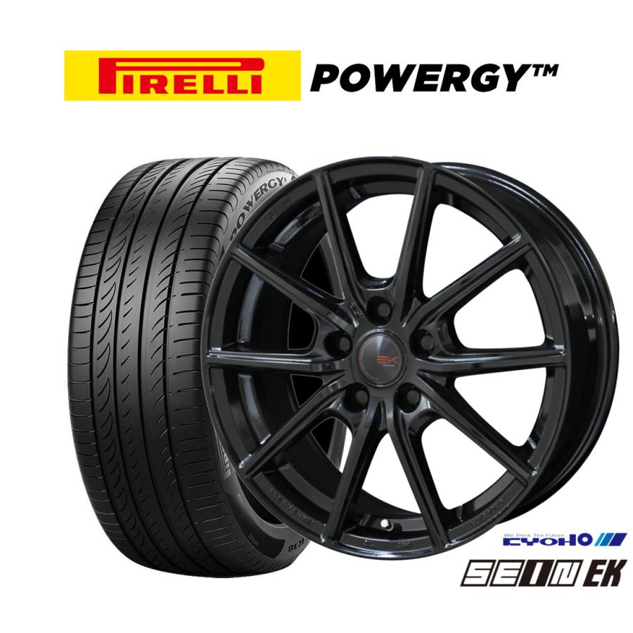 共豊 サマータイヤ ホイール4本セット KYOHO ザイン EK ピレリ POWERGY