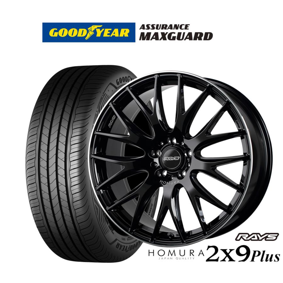 RAYS サマータイヤ ホイール4本セット レイズ HOMURA ホムラ 2×9 Plus